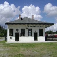 North side of Homerville Depot, Хомервилл