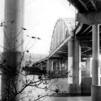 I64 Bridge from underneath, Charleston, WV, Чарльстон