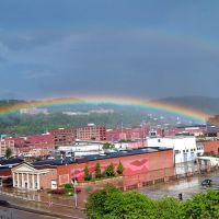 Double Rainbow over Charleston, WV, Чарльстон