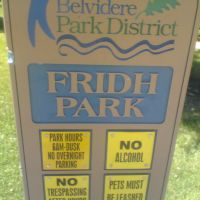 frida park welcome sign, Белвидер