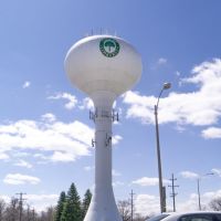 Elmhurst Illinois water tower, Вилла-Парк