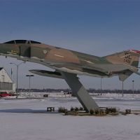 F-4 Phantom Fighter, Alton-St. Louis Regional Airport, Bethalto, IL, Вуд Ривер