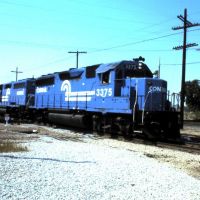 Conrail freight at Dolton Jct. IL - 1983, Долтон