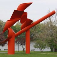 "Symbol" - Sculpture, Rockford, Il., Евергрин Парк