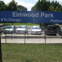 Elmwood Park, IL Metra Station, Елмвуд Парк