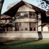 Frank Lloyd Wright, B. Harley Bradley House - 1900, Kankakee, IL, Канкаки