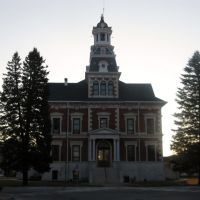 McDonough County Courthouse, Macomb, Illinois,West side., Макомб