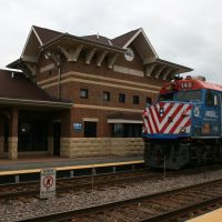 Great Lakes Train Station., Норт-Чикаго