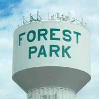 Forest Park, IL - Water Tower, Ривер Форест