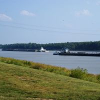 River Boats Passing On The Mighty Mississippi...One Headed North, The Other Headed South..., Роксана