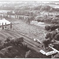 The Mississippi River Festival 1969-1980. This photograph was used to show a historical event that once took place on this site. This is NOT a Dave Rudloff photograph., Саут-Роксана