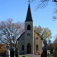 St. James at Sag Bridge Church and Cemetery in Lemont, IL, Брук