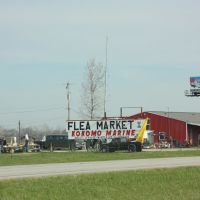 Flea Market, Deer Creek, Indiana, USA, Галвестон