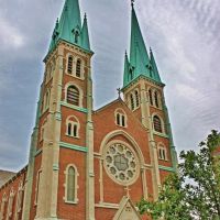 St John the Evangelist Catholic Church - Built 1871, Индианаполис