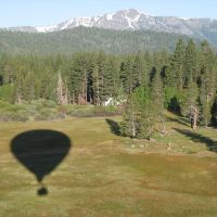 Balloon ride over Lake Tahoe, Тахо
