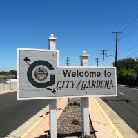 Gardena City Sign, Алондра-Парк