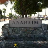 Anaheim City Sign, Анахейм