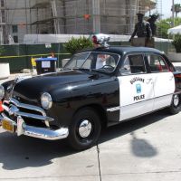 1949 Ford Cop Car Front, Барбэнк