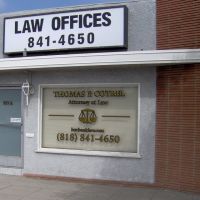 Law Offices of Thomas P. Cotrel, 927 W Olive Ave, Burbank, CA 91506, Барбэнк