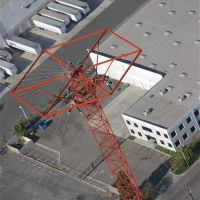 KFI Radio Tower - View of the top of the new tower, Буэна-Парк