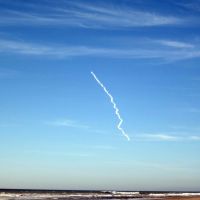 Rocket launch at Vandenburg, Вентура