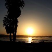 Sunrise over Ventura Pier, Вентура