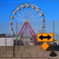 Ghetto Ferris Wheel ► South Central L.A. ~ Vernon, CA, USA, Вернон