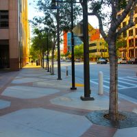 Sidewalks on Brand Blvd., Glendale, California, Глендейл