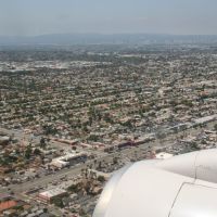 On final to LAX, Инглвуд