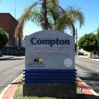 Compton City Sign, Комптон