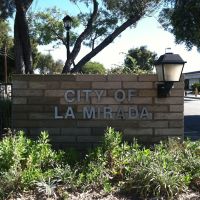 La Mirada City Sign, Ла-Мирада