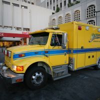 Symons CCT ambulance at Loma Linda University Medical Center, Линда
