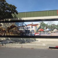 "Fifty years of Flower Festival" Mural in Lompoc, California, Ломпок