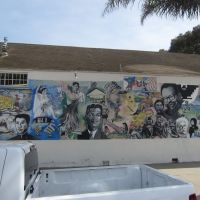 "Fillipino Heritage" Mural in Lompoc, California, Ломпок
