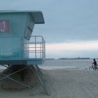 Lifeguard tower one @ Alamitos Beach, Лонг-Бич