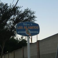 City of Los Alamitos sign, Лос Аламитос