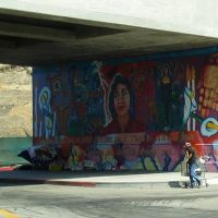 Under the road mural, Лос-Анжелес