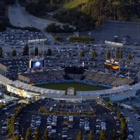 Dodger Stadium aerial, Лос-Анжелес