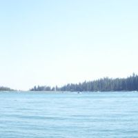 Bass Lake Wide View, Оранж