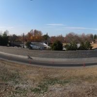 Panorama of westbound on ramp to Hwy-50 @ Zinfandel Rd., Ранчо-Кордова