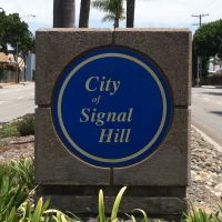 Signal Hill City Sign, Сигнал-Хилл