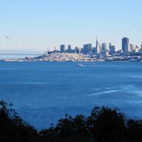 San Francisco & San Francisco Bay from Sausalito, California, Сусалито