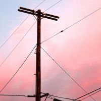 Wires at Sunset, Фуллертон