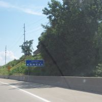 Kansas welcome sign, Вествуд