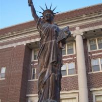 statue of liberty replica, Independence, KS, Индепенденс