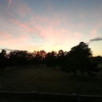 Sunset over the cemetery, Индепенденс