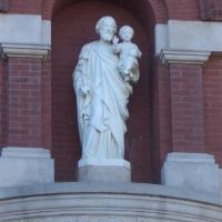 St Joseph with baby Jesus, Sisters of St Joseph motherhouse, Concordia, KS, Конкордиа