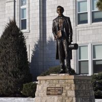 Abraham Lincoln statue, Leavenworth, KS, Ливенворт