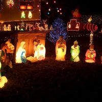 Pearson Christmas lights, Merriam, KS, Мерриам