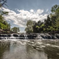 Turkey Creek Waterfall, Мерриам